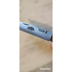 Opinel custom gravé