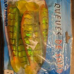 Leurres souples Carnassiers  x5 queues de  Shad 15 cm enchères