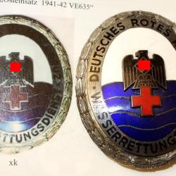 INSIGNE/BREVER ALLEMAND de la « DRK WASSERRETTUNGSDIENST » de la SECONDE GUERRE.  /9031