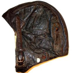 CASQUE ALLEMAND DE PILOTE de la LUFTWAFFE de la SECONDE GUERRE.  /8990