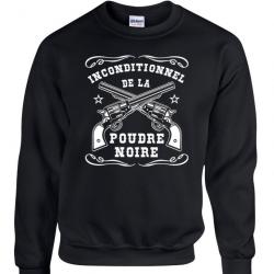 Sweat INCONDITIONNEL DE LA POUDRE NOIRE - tir revolver amorce percussion PNF2 PN calibre .45 .44 .36