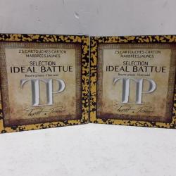 LOT DE 50 CARTOUCHES TUNET IDEAL BATTUE CAL20  26G BOURRE GRASSE