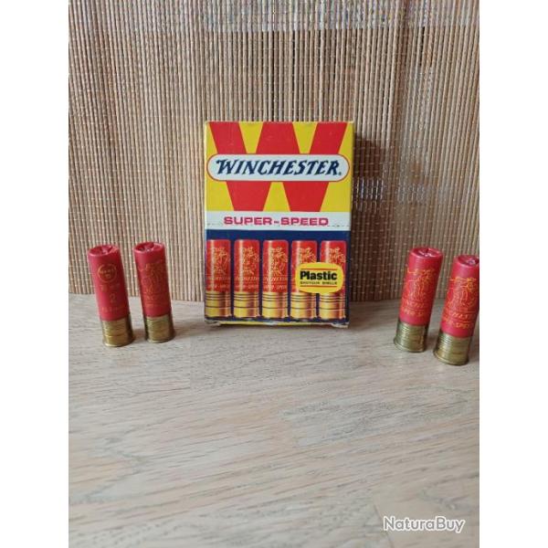 Boite de cartouches vintage Cal 20 WINCHESTER SUPER SPEED