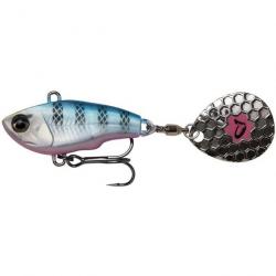 SAVAGE GEAR FAT TAIL SPIN 5.5CM 9G - BLUE SILVER PINK