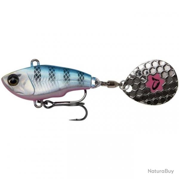 SAVAGE GEAR FAT TAIL SPIN 5.5CM 9G - BLUE SILVER PINK