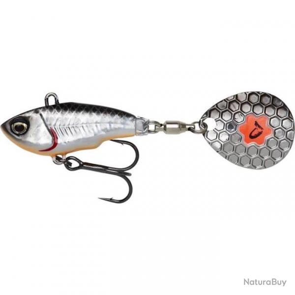 SAVAGE GEAR FAT TAIL SPIN 5.5CM 6.5G - DIRTY SILVER