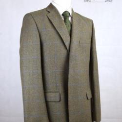 Veste  après chasse Magee tweed  verte taille 56