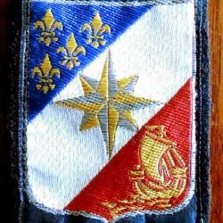 Ancien Patch à coudre (écusson) du 3° Corps d'armée type1 avant 83 - pour collection, ne pas porter