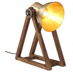 Lampe de bureau 25 W - Laiton antique - 30x17x40 cm - E27