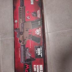 Carabine à Plombs Crosman Bushmaster CO2 Full Auto + Point Rouge. 4.5  mm bb