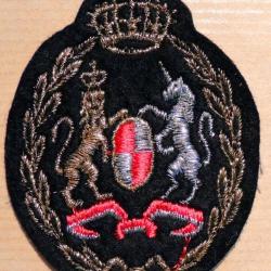 Ancien Patch à coudre (écusson) Monarchie anglaise type2 pour collection ne pas porter