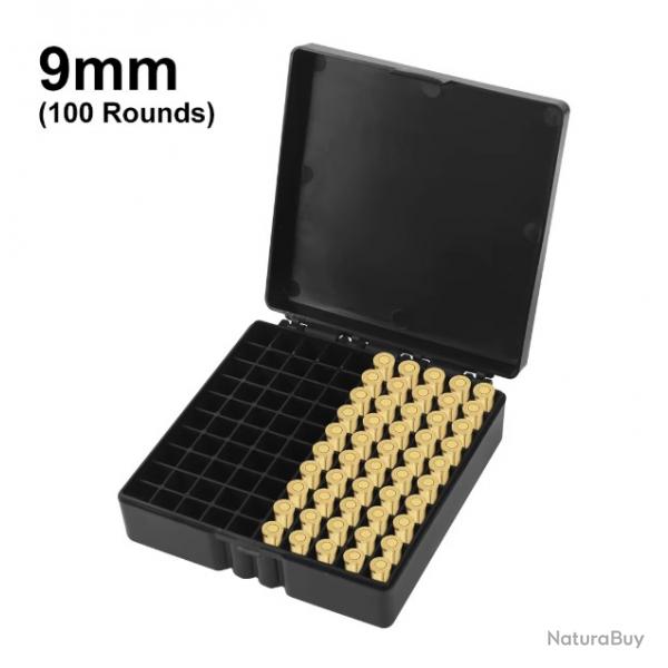 Boite de Rangement Munition 9 mm 100 cartouches - SKX INDUSTRIES