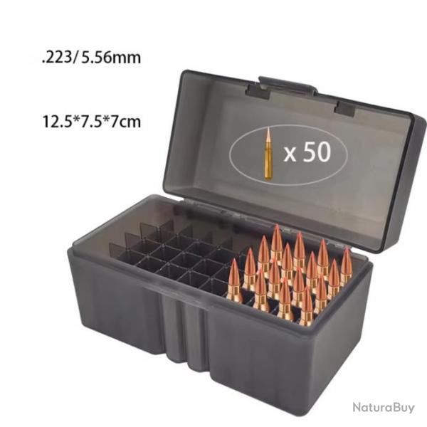 Boite Rangement Munition 223 / 5.56 50 cartouches - SKX INDUSTRIES