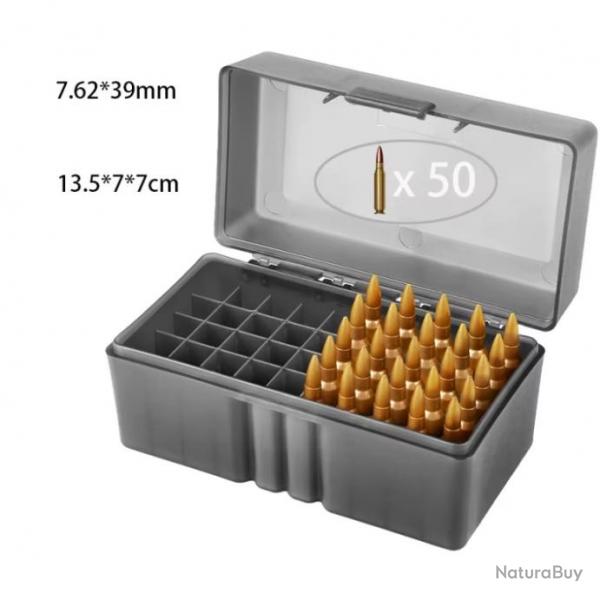 Boite Rangement Munition 7,63x39 50 cartouches - SKX INDUSTRIES