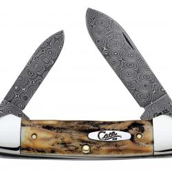 Case CA06098 Couteau - Cerf Brûlé - Damas
