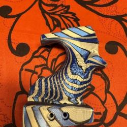 Crosse Polymère tricolore complète droitier ou gaucher pour ARCEA SNOWPEAK PP20.