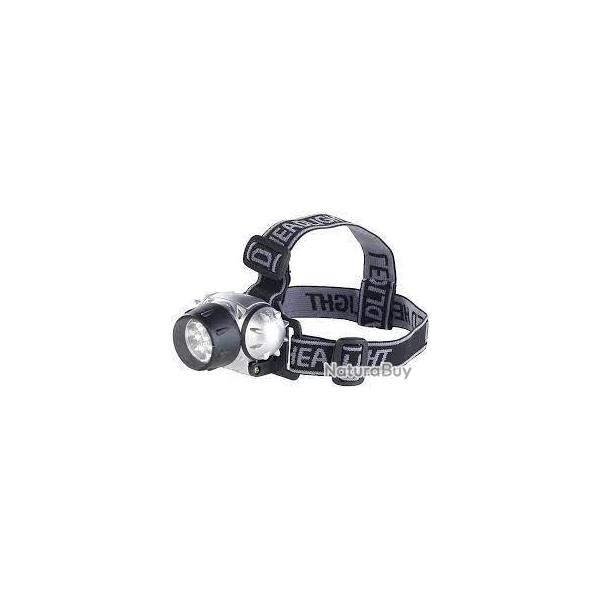 Lampe frontale   LED  / 3 niveaux de luminosit lot de 3