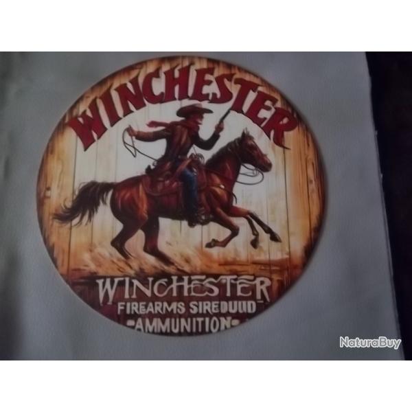 Dcoration WESTERN winchester ronde
