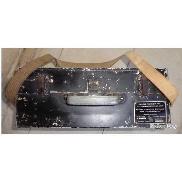 Mallette radiolectricien - Service Techique Tlcommunications de l'Air - 1952