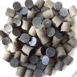 Lot de 100 bourres fibre 19 mm en calibre 12.