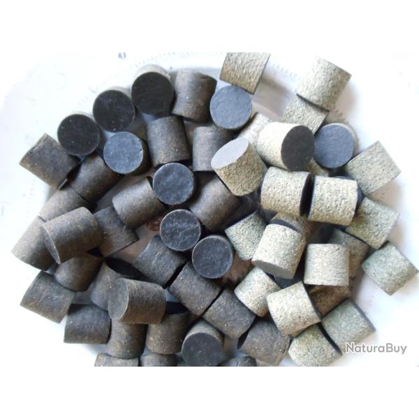 Lot de 114 bourres lige 17 et 19 mm  en calibre 12.