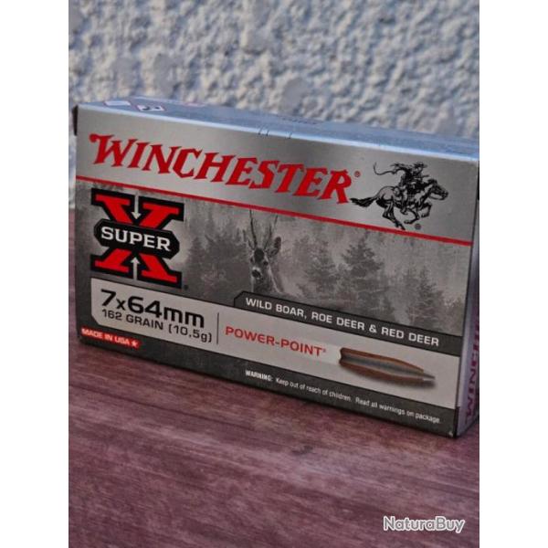 Balle Winchester calibre 7X64