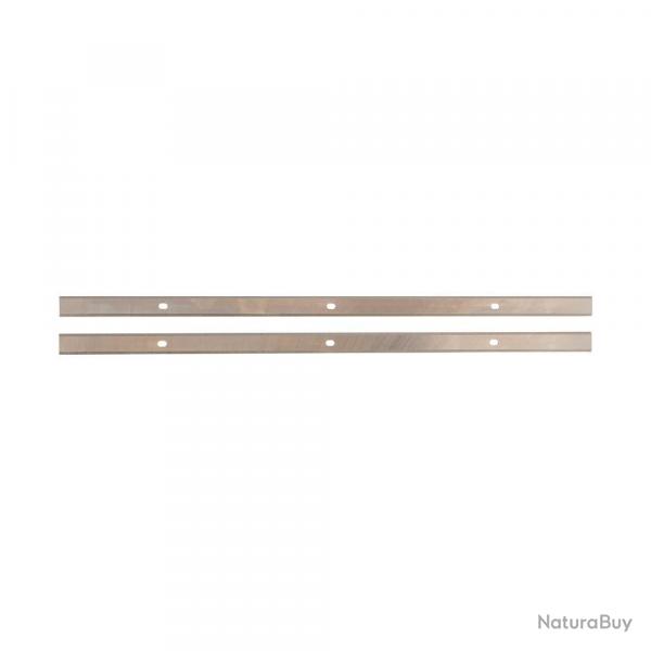 Lot de 2 fers Triton TPTPB en acier rapide HSS pour raboteuse stationnaire TPT125 de 317mm