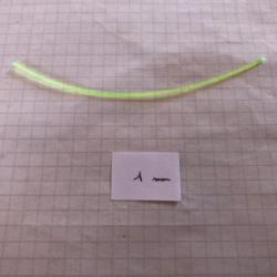 Fibre optique verte 10cm x 1mm