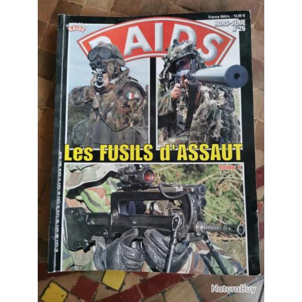 RAIDS Les fusils d'assaut hors srie numro 26