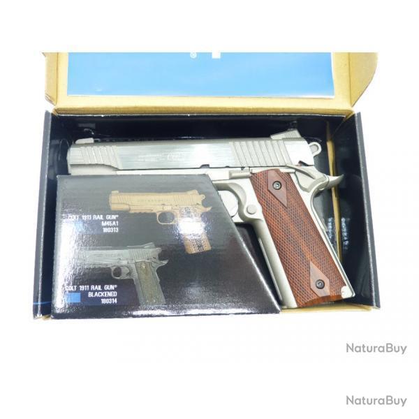 Airsoft Colt 1911 RailGun Government C02 6mm NBB