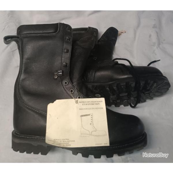 botte cuir souple goretex Arme franaise T41