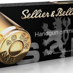 Munitions Sellier & Bellot 40S&W FMJ 180 grains par 50