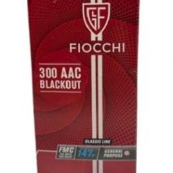 munitions FIOCCHI 147 GR FMC .300AAC Blackout