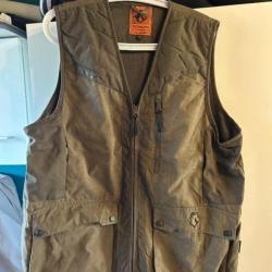 Gilet cuir