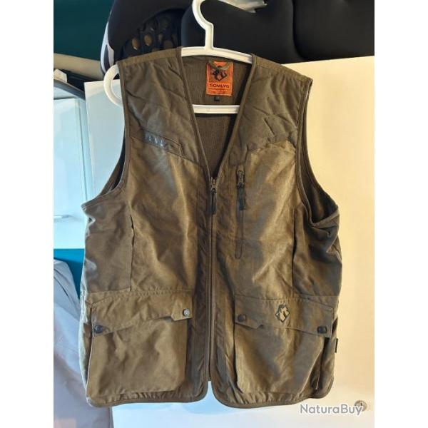 Gilet cuir