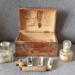 COFFRET de PYROGRAVURE FIN XIXème Siècle
