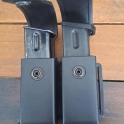 Porte-chargeurs double vega holster