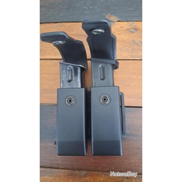 Porte-chargeurs double vega holster