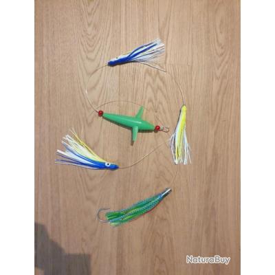 Leurre De Pêche Aux Oiseaux à La Traîne Chugger Daisy Chain