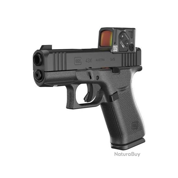 NOUVEAUTE 2025 - GLOCK - PISTOLET - CAT B - 43X - GEN 5 - FS A-CUT COMBO AIMPOINT - 9MM - 021491