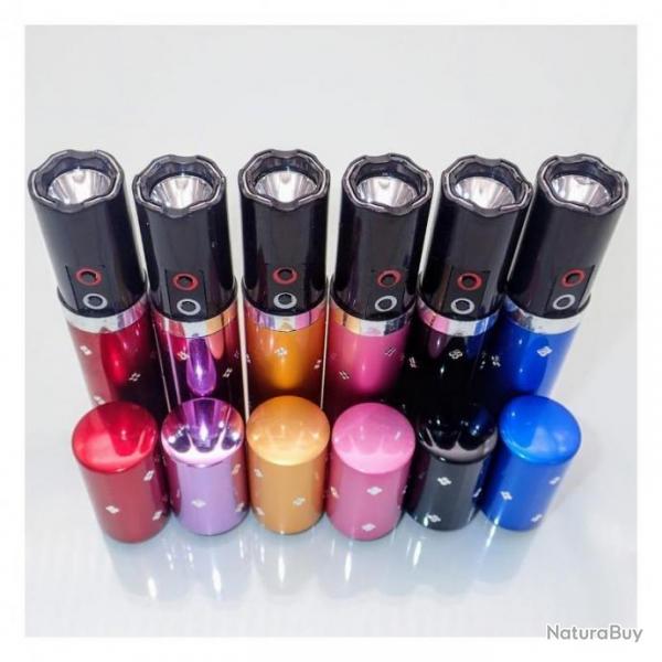 (LOT DE 20) shocker taser tazer tazzer rouge  levre lipstick make up 3 800 000 volts 1