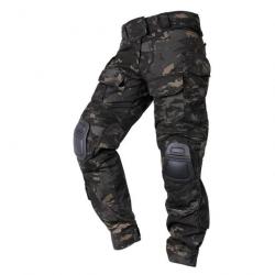 IDOGEAR Pantalon Tactique type G3 - Multicam Noir / W30 / CHINA