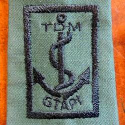 Patch 1 Passant d'épaulette du TDM GTAPI pour collection Ne pas porter