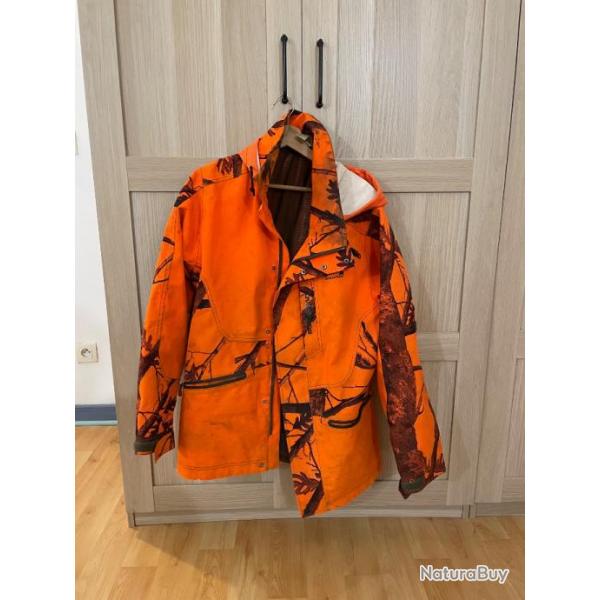 Veste impermable fluo