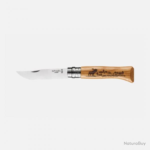 Opinel N08 Elan Srie Animalia America