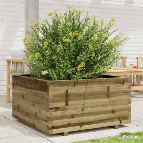 Jardinire 90x90x49,5 cm bois de pin imprgn