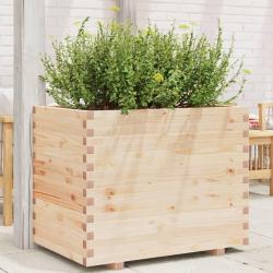 Jardinière 90x60x72 cm bois de pin massif alsavelo