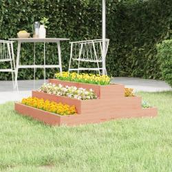 Jardinière 80x80x27 cm Bois de douglas massif alsavelo