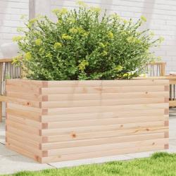 Jardinière 90x60x46 cm bois de pin massif alsavelo