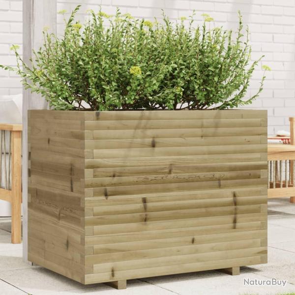 Jardinire 90x60x72,5 cm bois de pin imprgn alsavelo